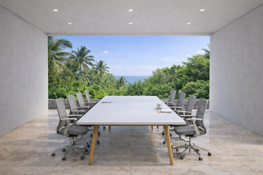 Meeting Room Barbados Christ Church at the Leela Vida for executive board meetings and team building meeting room training