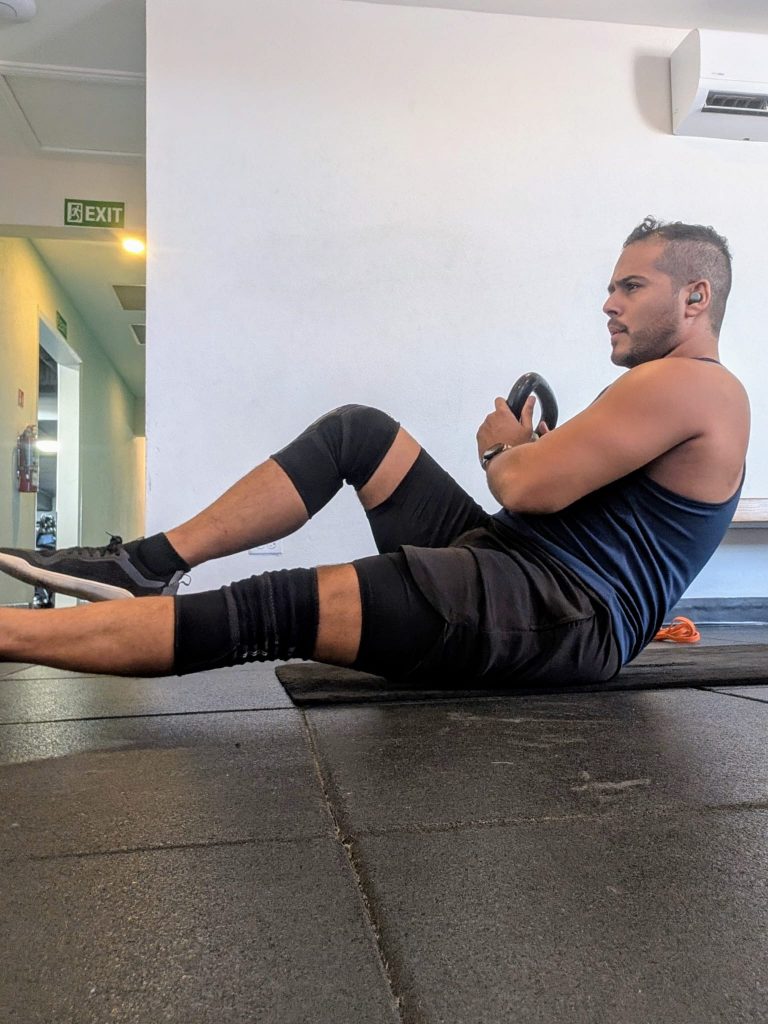 Oceanfront gym in Barbados with modern equipment and premium training spaces