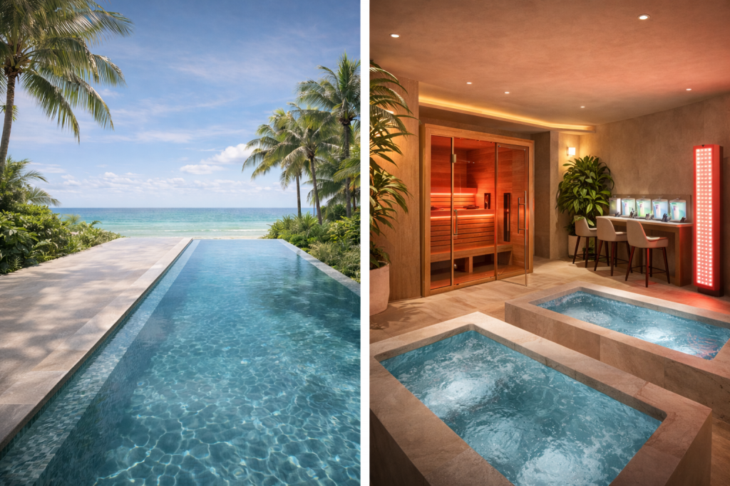 Why we built the Leela Vida oceanfront lap pool designed for focused training and structured recovery