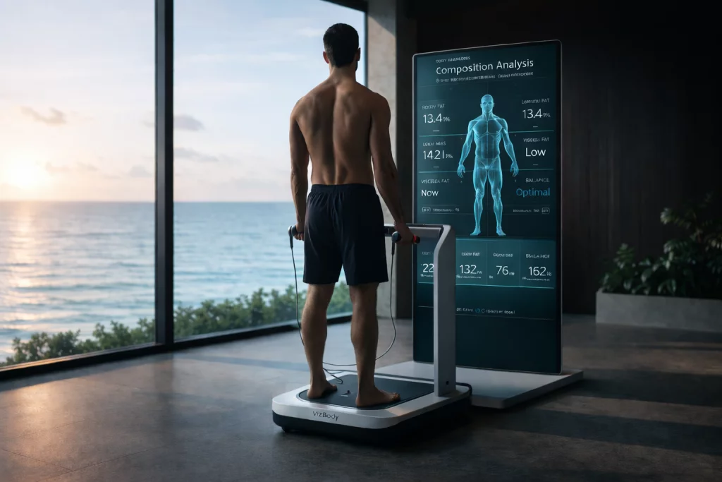 3D body composition scan DEXA alternative Barbados