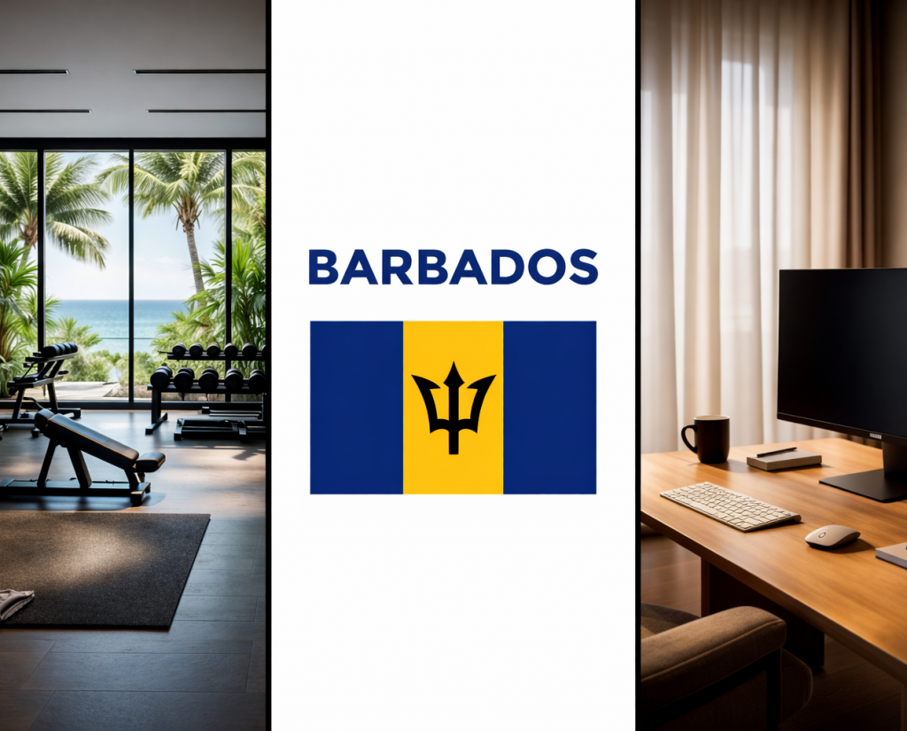 Private Remote Work Gym Barbados